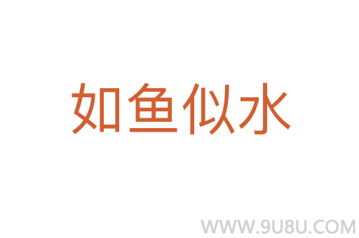 如魚似水