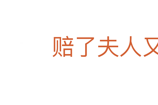 賠了夫人又折兵