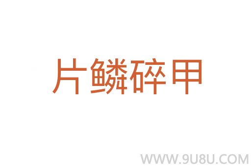 片鱗碎甲