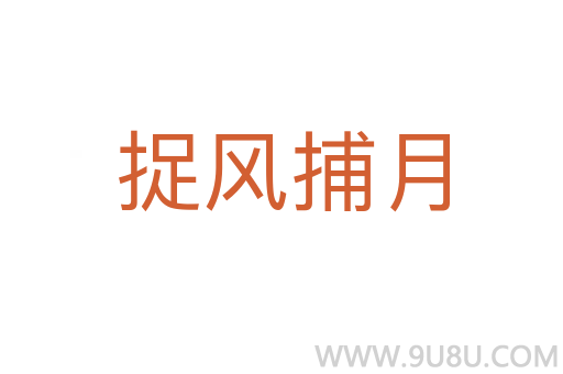 捉風(fēng)捕月