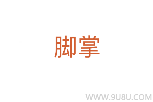 腳掌