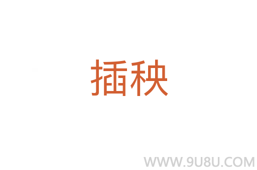 插秧