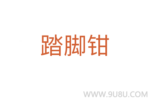踏腳鉗