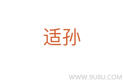 適孫
