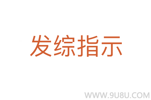發綜指示