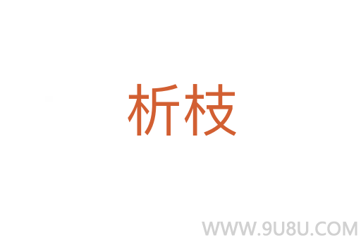 析枝