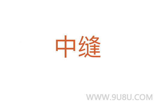 中縫