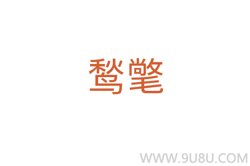 鹙氅