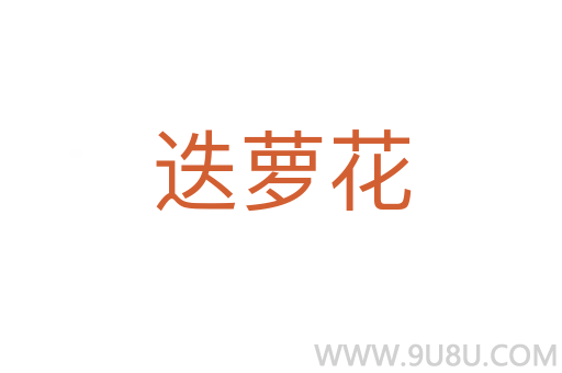 迭蘿花