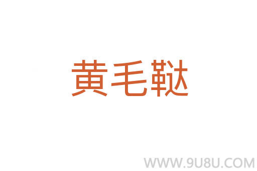 黃毛韃