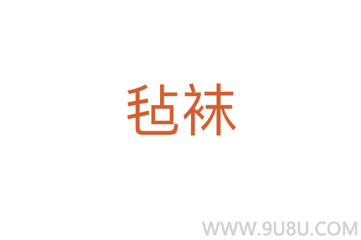 氈襪