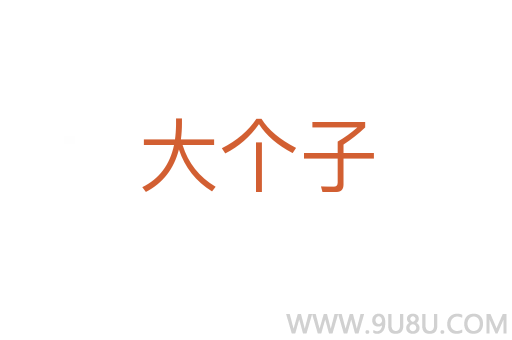 大個(gè)子