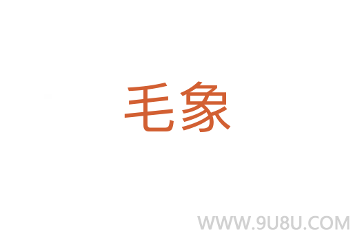 毛象