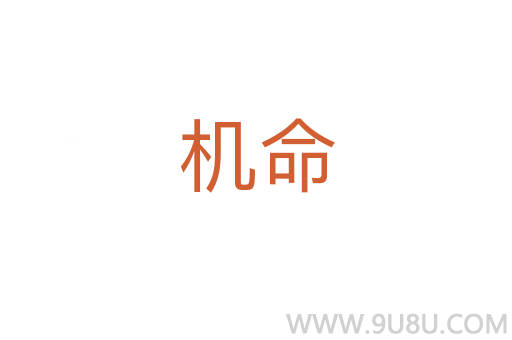 機(jī)命