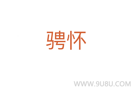 騁懷