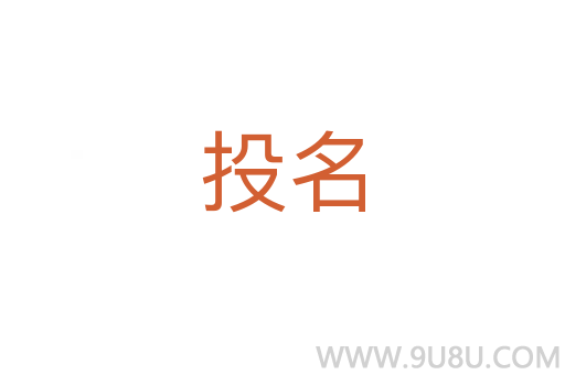 投名