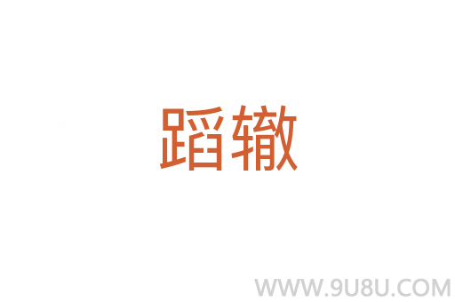 蹈轍