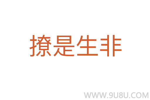 撩是生非
