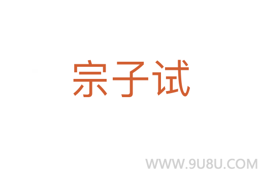 宗子試