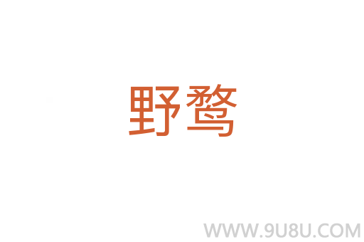 野鶩