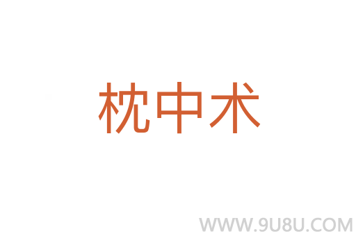 枕中術(shù)
