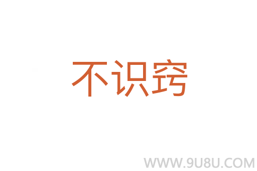 不識竅