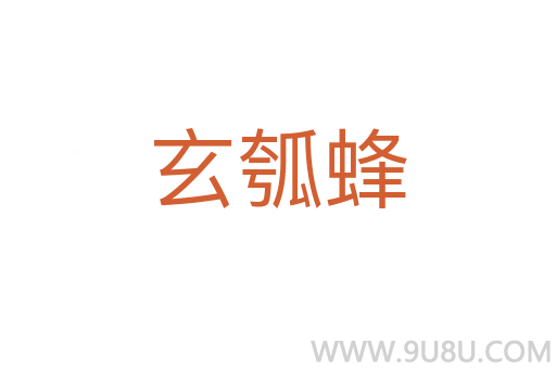 玄瓠蜂