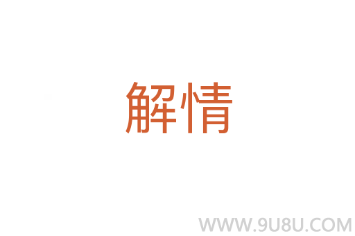 解情