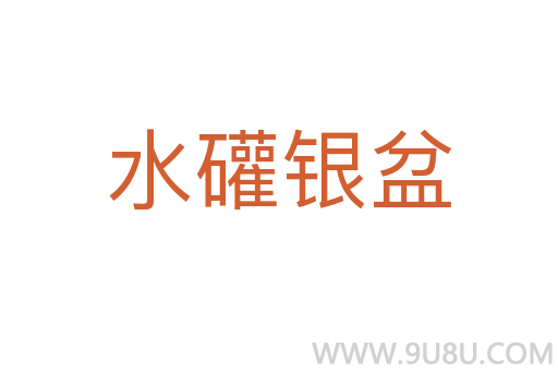 水礶銀盆